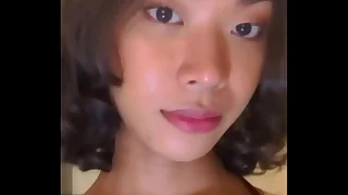 Femby Asian Ladyboy Solo Masturbation